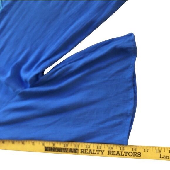 Lilly Pulitzer Bluebell Tunic Top Womens Sz S Palm Beach Embroidered Gauze Boho - Picture 10 of 11